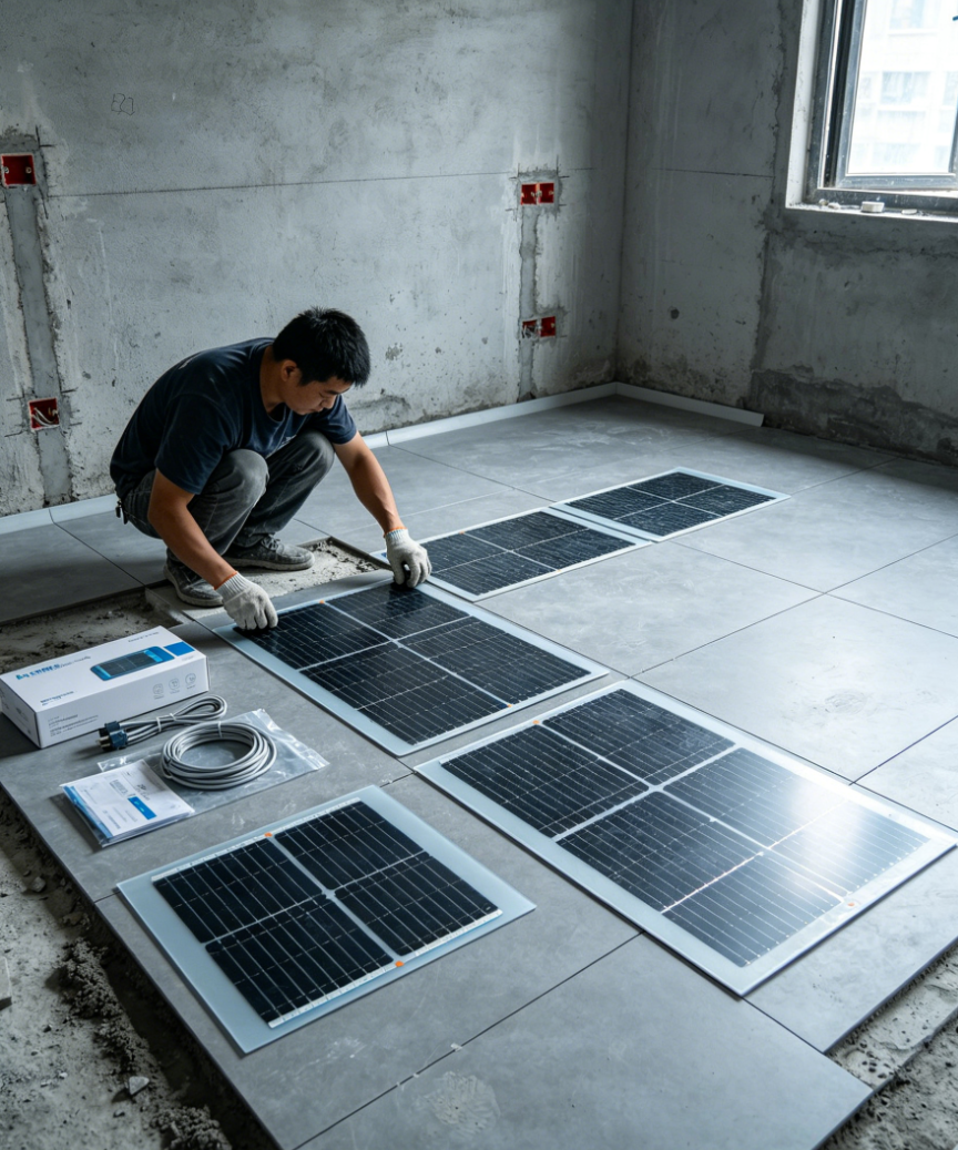 大埔县贺哒旧房电采暖改造快装系统